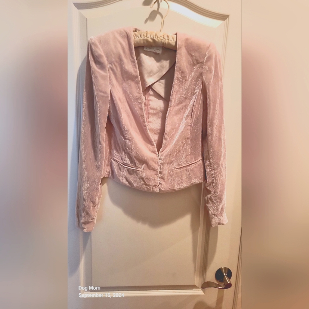 Velvet Blazer